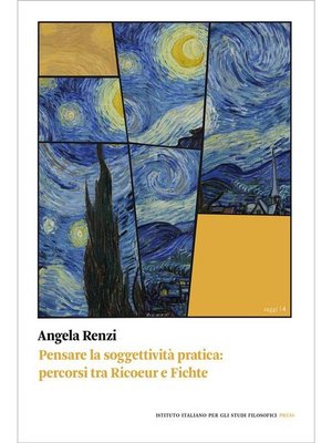 cover image of Pensare la soggettività pratica--percorsi tra Ricoeur e Fichte